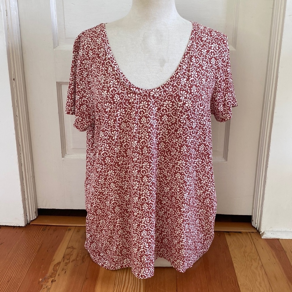 Caslon Short Sleeve Tee Shirt XXL